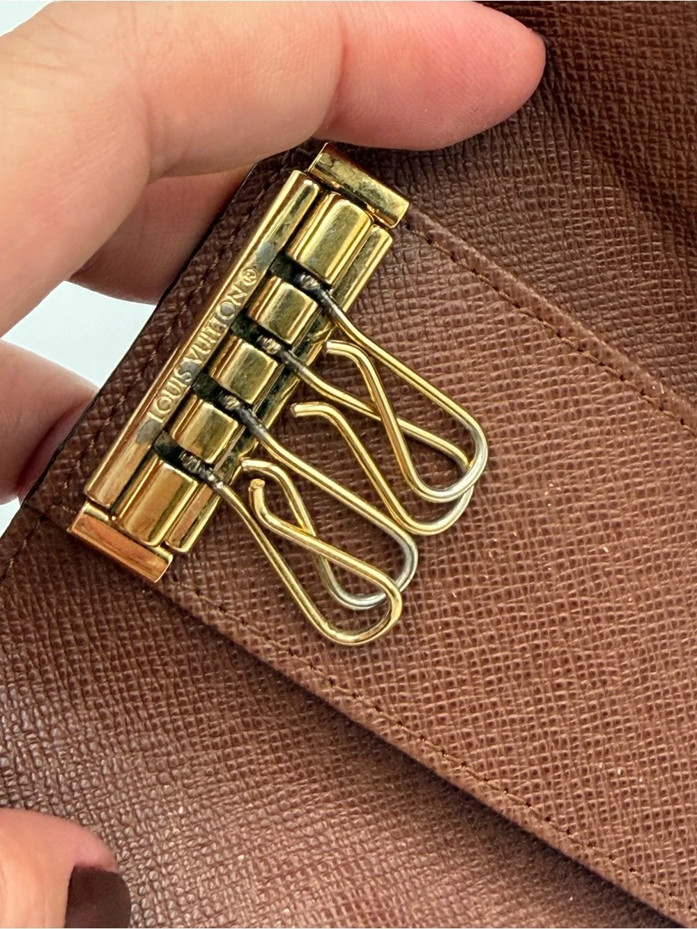 Authentic Louis Vuitton 4 Key Holder